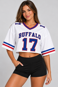 Cropped Buffalo jersey